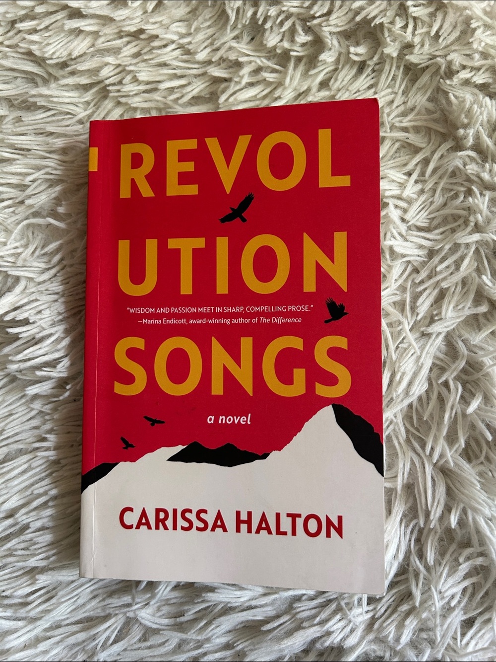 Carissa Halton "Revolution Songs" Coffee Table Book novel
